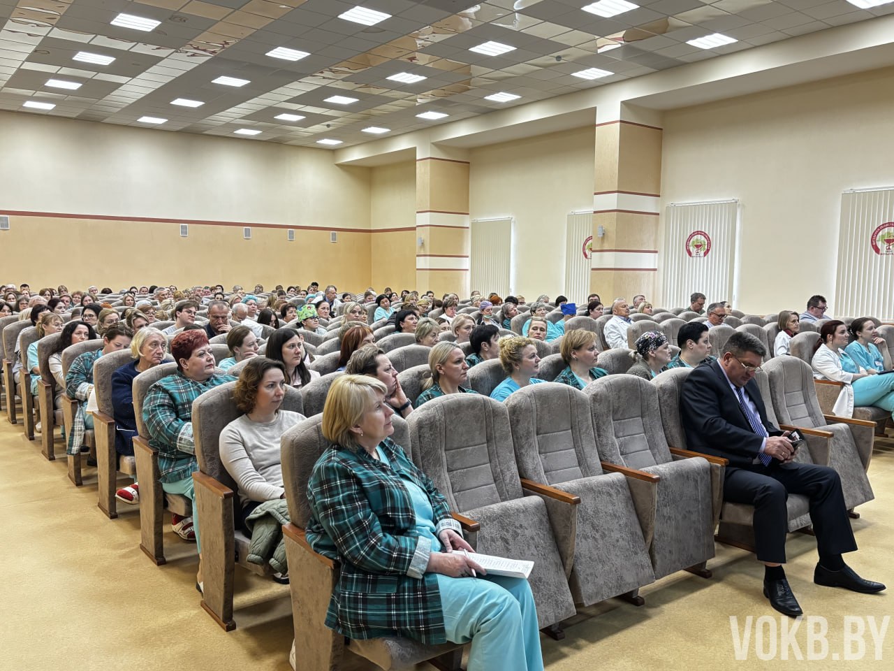 Актуальные темы и важные встречи: Единый день информирования в УЗ «ВОКБ»