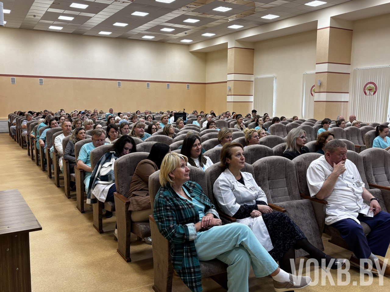 Единый день информирования в УЗ «ВОКБ»: Единство народа и безопасность труда
